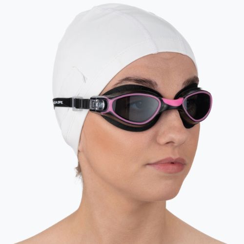 AQUA-SPEED Calypso schwarz-rosa Schwimmbrille 83