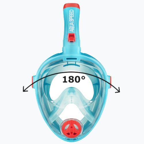 AQUA-SPEED Spectra 2.0 Vollgesichtsmaske zum Schnorcheln blau 247