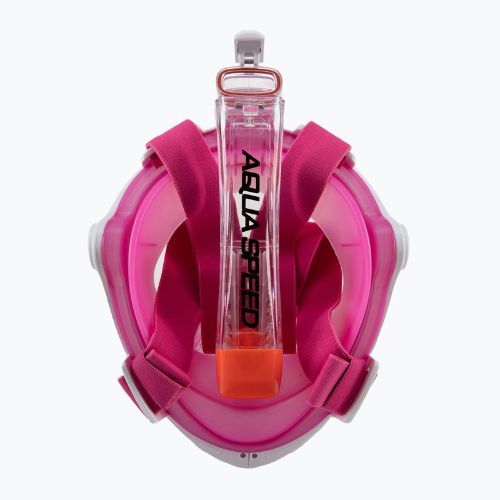 Damen-Vollgesichtsmaske zum Schnorcheln AQUA-SPEED Spectra 2.0 pink 247