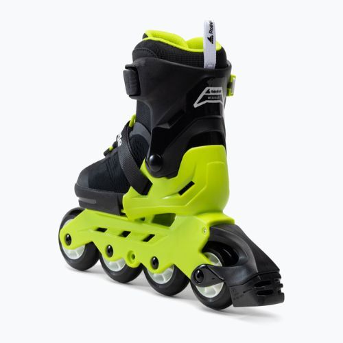 Rollerblade Microblade Kinder Rollschuhe schwarz und gelb 7101700215