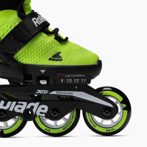 Rollerblade Microblade Kinder Rollschuhe gelb 7102000215