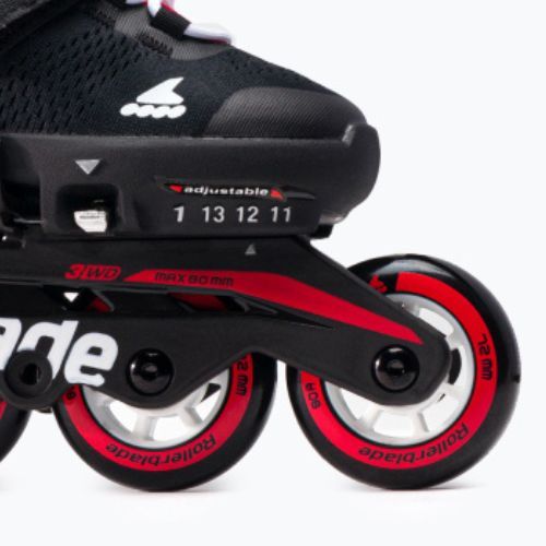 Rollerblade Microblade Kinder Rollschuhe schwarz 7957200741