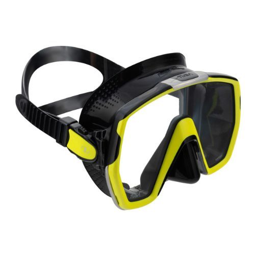 TUSA Freedom Hd Mask Tauchmaske schwarz und gelb M-1001