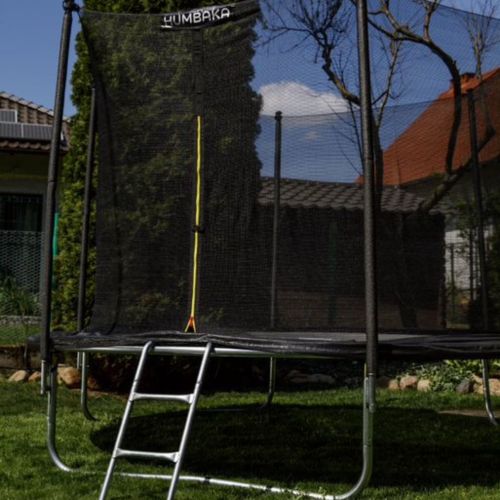 Gartentrampolin HUMBAKA Eco 427 cm schwarz ECO-14' Tramps