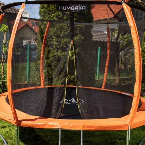 Gartentrampolin HUMBAKA Super 366 cm orange Super-12' Tramps