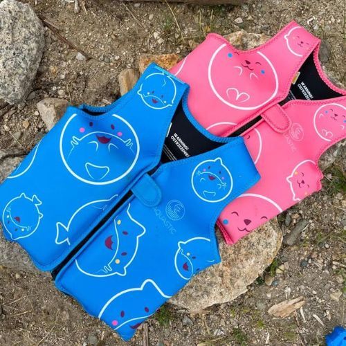 Kinder AQUASTIC belay Weste rosa HT-16879