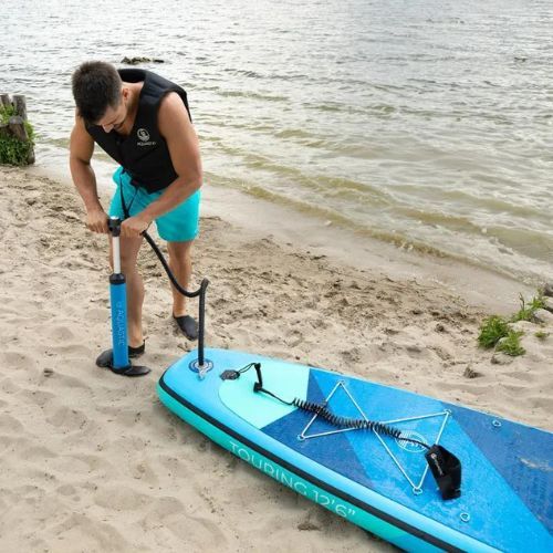 SUP AQUASTIC Brettpumpe blau AQS-SPU001