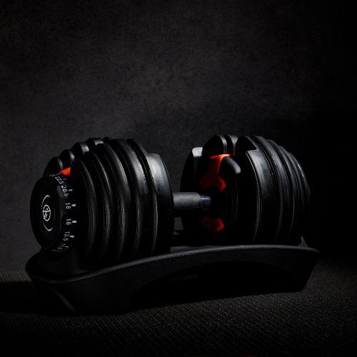 XTREXO verstellbare Kurzhantel 24 kg schwarz HT-18792699