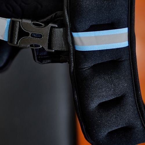 XTREXO gewichtete Trainingsweste schwarz WV-05