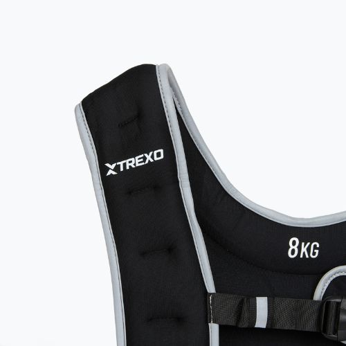 XTREXO gewichtete Trainingsweste schwarz WV-08