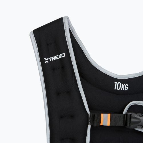 XTREXO gewichtete Trainingsweste schwarz WV-10