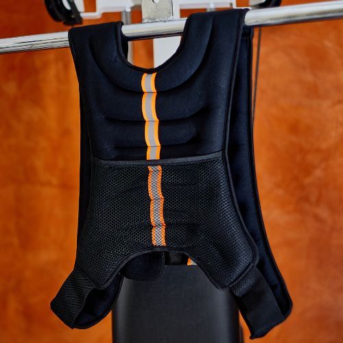 TREXO gewichtete Trainingsweste schwarz WV-10