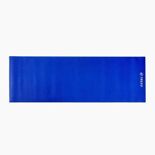 TREXO Yogamatte PVC 6 mm blau YM-P01N