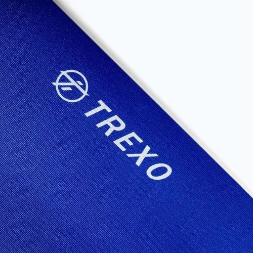 TREXO Yogamatte PVC 6 mm blau YM-P01N