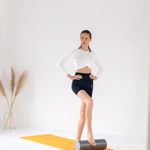 XTREXO EVA-Massagerolle grau MR-EV03G