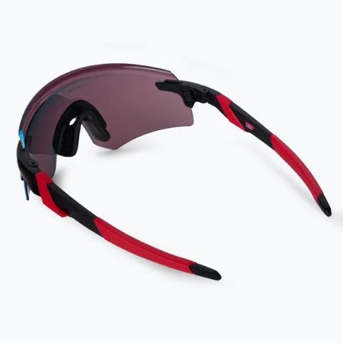 Oakley Encoder Radfahren Brille schwarz und lila 0OO9471