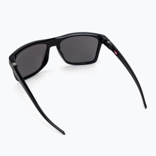 Oakley Leffingwell Sonnenbrille schwarz/grau 0OO9100