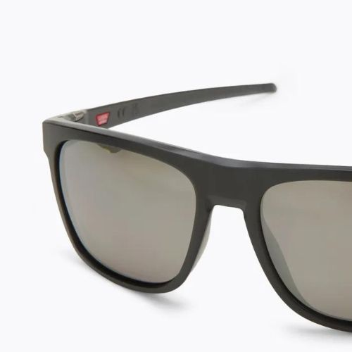 Oakley Leffingwell Herren-Sonnenbrille schwarz/grau 0OO9100