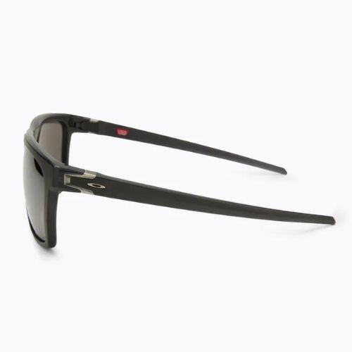 Oakley Leffingwell Herren-Sonnenbrille schwarz/grau 0OO9100