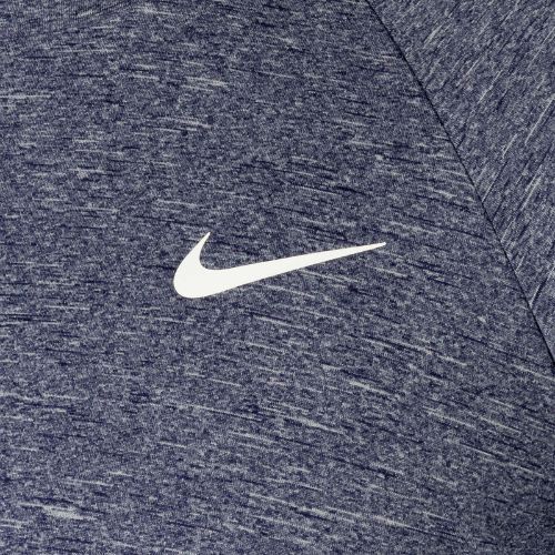 Herren Trainingsshirt Nike Heather navy blau NESSA590-440