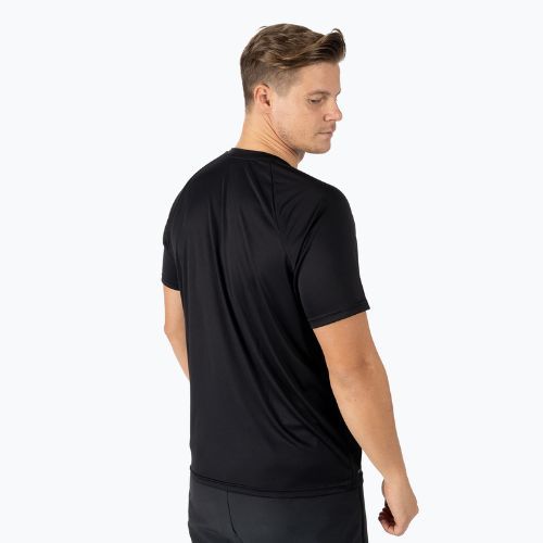 Herren Trainings-T-Shirt Nike Essential schwarz NESSA586-001