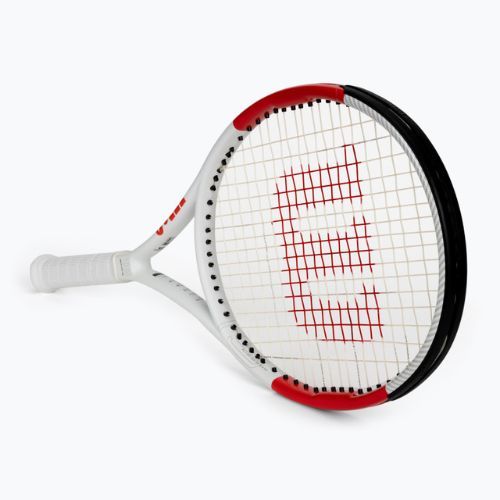 Wilson Six.One Lite 102 CVR Tennisschläger rot und weiß WRT73660U