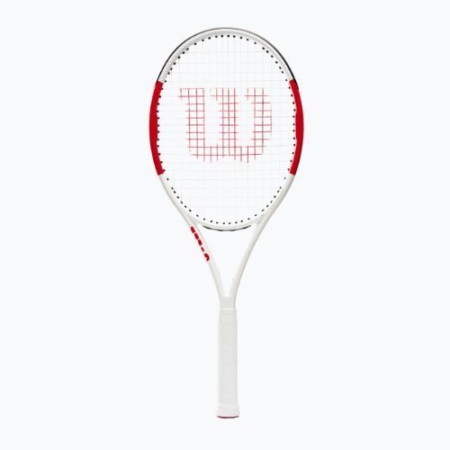 Wilson Six.One Lite 102 CVR Tennisschläger rot und weiß WRT73660U