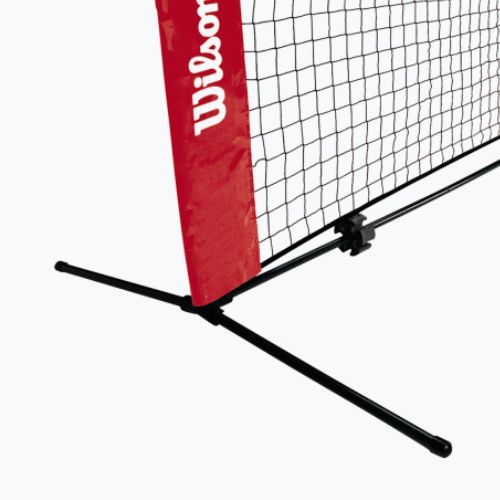 Wilson Starter Ez Tennisnetz 6,1 m schwarz/rot