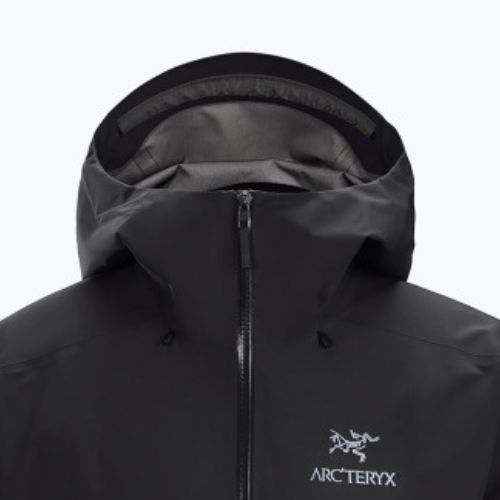 Herren Arcteryx Beta LT Regenjacke schwarz 26844