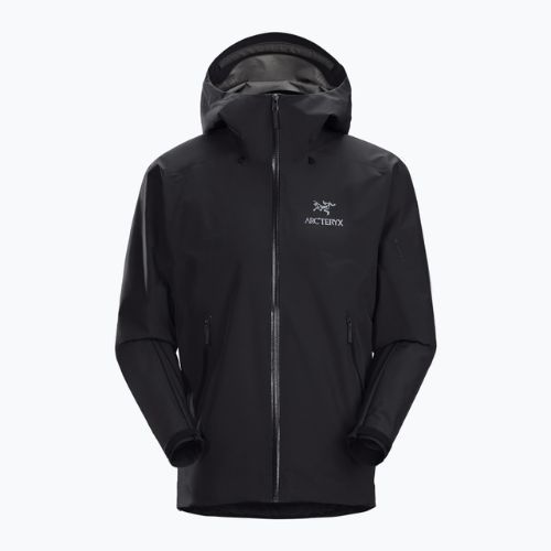 Herren Arcteryx Beta LT Regenjacke schwarz 26844