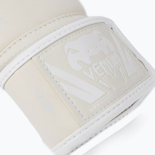 Venum Elite weiße Boxhandschuhe 0984