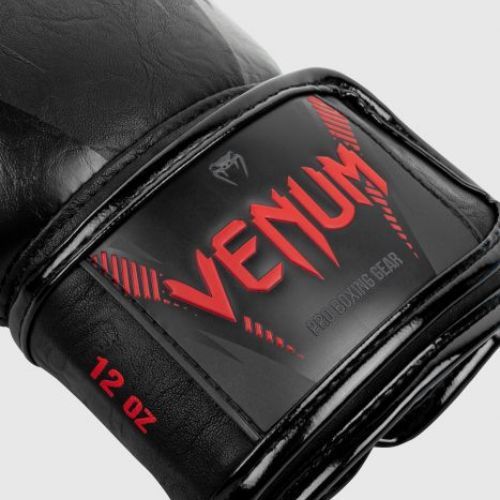 Venum Impact Boxhandschuhe schwarz VENUM-03284-100-10OZ