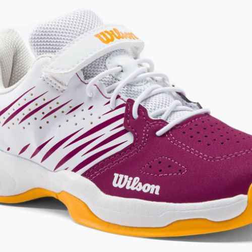 Wilson Kaos K 2.0 Kinder Tennisschuhe weiß und rosa WRS329190