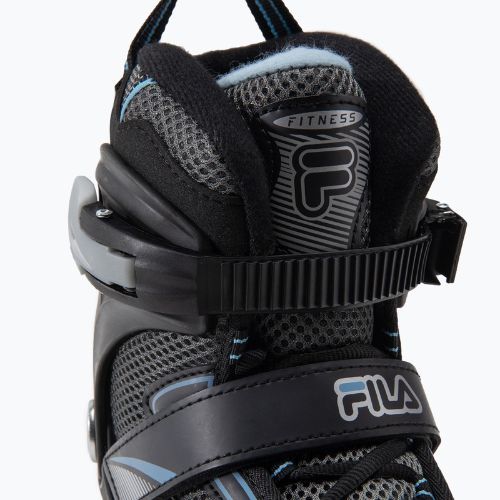 Rollerblades für Frauen FILA Mizar 80 Lady  black/lightblue