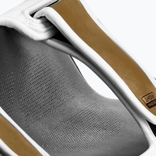 Hayabusa T3 Striking Schienbeinschoner weiß und gold T3SSG Schienbeinschützer