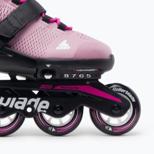 Rollerblade Microblade Kinder Rollschuhe rosa und weiß 07221900 T93