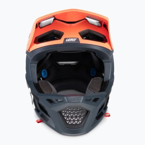 Leatt MTB 4.0 Gravity V22 Fahrradhelm orange/schwarz 1022070512