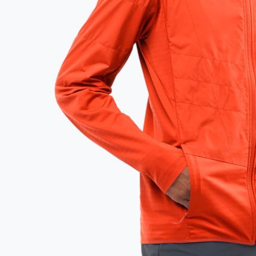 Hybridjacke Herren Salomon Outline AS Hybrid Mid rot LC189