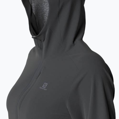 Regenjacke Damen Salomon Outrack WP schwarz LC179
