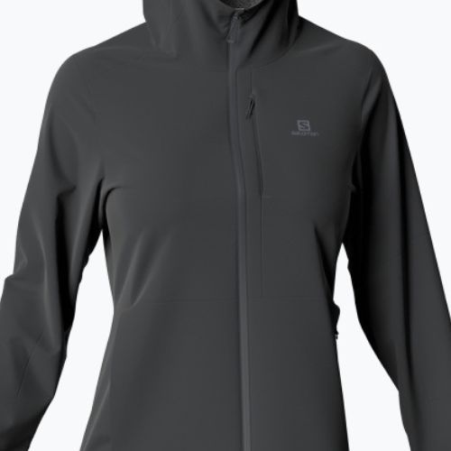 Regenjacke Damen Salomon Outrack WP schwarz LC179
