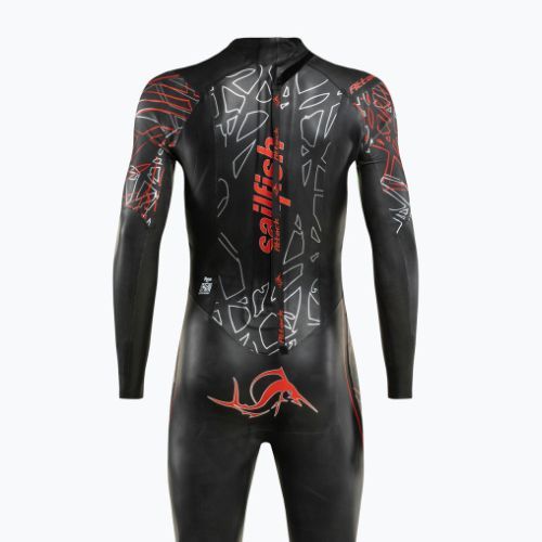 Herren sailfish Attack 7 Triathlon Neoprenanzug schwarz