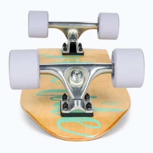 Cruiser-Skateboard Fish Skateboards 28 Enjoy Lila beige CR-ENJ-SIL-PUR