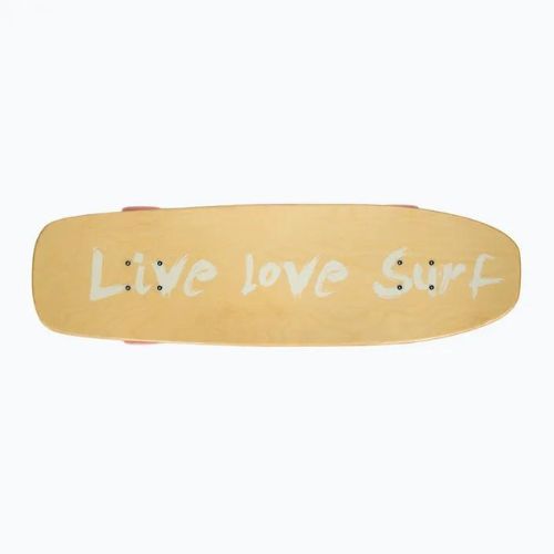 Surfskate Skateboard Fisch Skateboards Welle beige SURF-WAV-SIL-PIN
