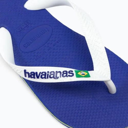 Havaianas Brasil Logo blau Zehntrenner H4110850