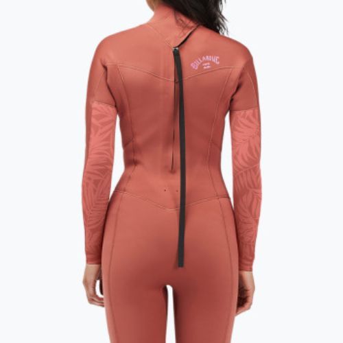 Neoprenanzug für Frauen Billabong 4/3 Synergy BZ Full red