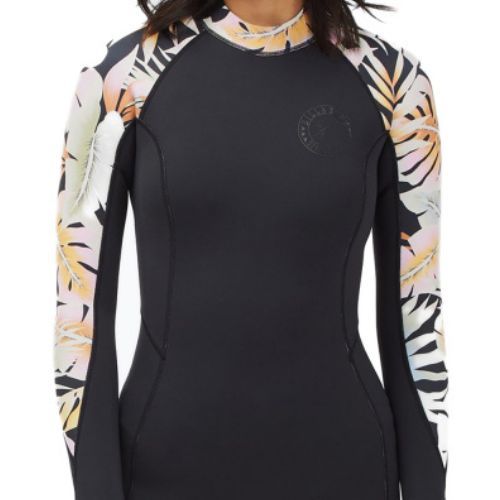 Neoprenanzug für Frauen Billabong Spring Fever LS Spring black