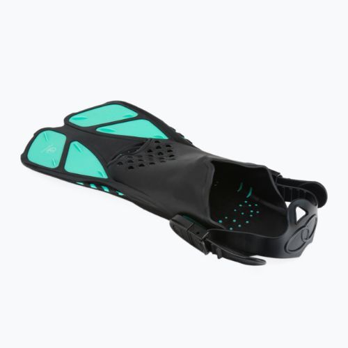 AQUASTIC Schnorchelset Maske + Schnorchel blau SMFK-01SN