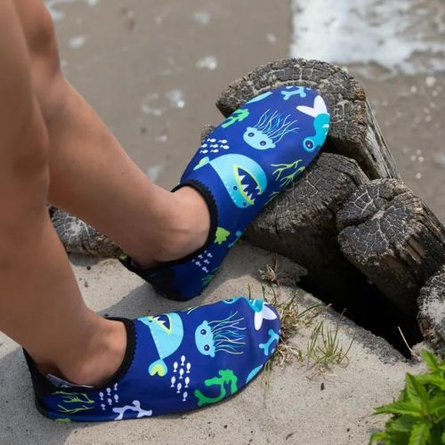 Kinder-Wasserschuhe AQUASTIC Aqua blau KWS054