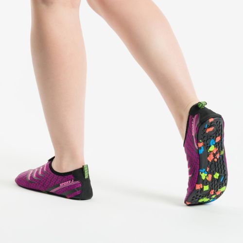 AQUASTIC Aqua Wasserschuhe lila WS008