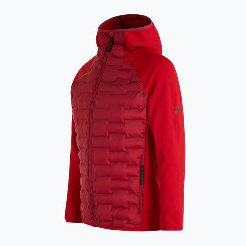 Männer Peak Performance Argon Hybrid Hood Jacke rot G77866120